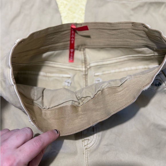 SPANX Tan Straight Leg Pants Classic Design - Picture 7 of 10